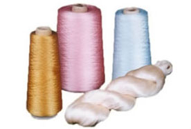 dyed tussah silk type